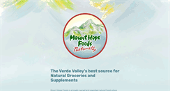 Desktop Screenshot of mounthopefoods.com